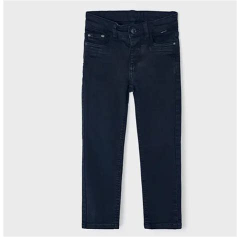 Mayoral 5 pocket skinny pants(deep Blue） | cachecache609
