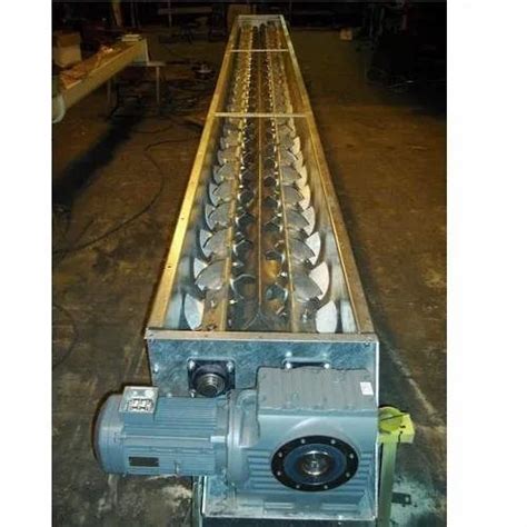 Screw Conveyors - Stainless Steel Screw Conveyor Manufacturer from Noida
