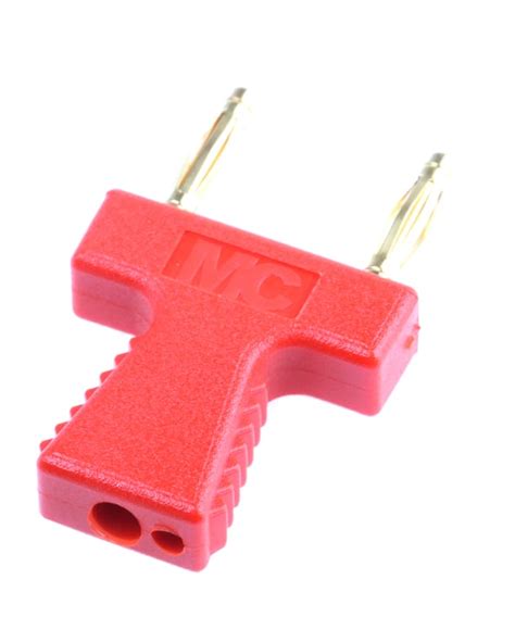 63.9354-22 Staubli | Staubli, KS2 Jumper Male Straight Red Closed Top ...