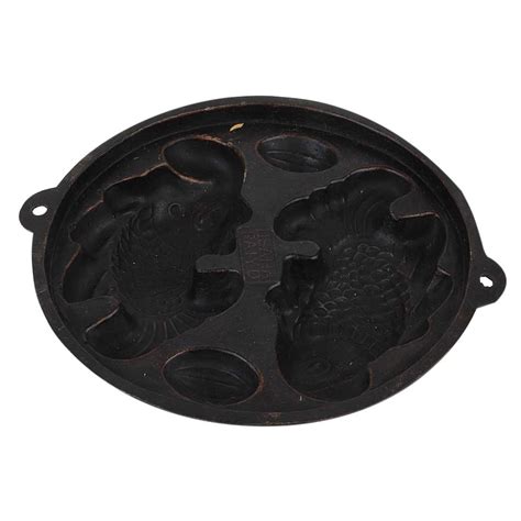 Black Fish Design Brass Appam Pot