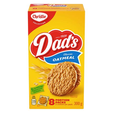 Buy Dads Original Oatmeal Cookies School Snacks 8 Individually Wrapped ...