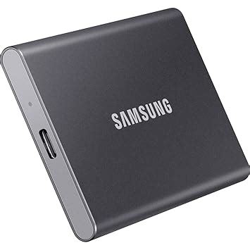 Samsung T7 1TB Up to 1,050MB/s USB 3.2 Gen 2 (10Gbps, Type-C) External ...