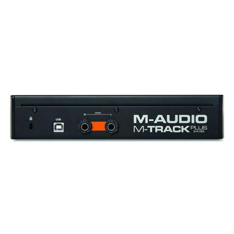 Buy M-Audio M-Track Plus II Two-Channel USB 2.0 Audio Interface Online ...