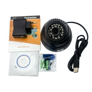 VibeX ® 1/4'' Senor 420TVL Dome Indoor CCTV Surveillance Micro SD ...