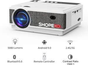 Shopexo Spark Android 9.0 HD Bluetooth 5G WIFI Miracast Digital ...