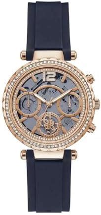 GUESS Solstice Collection Multi-Function Womens Analog Blue Dial ...