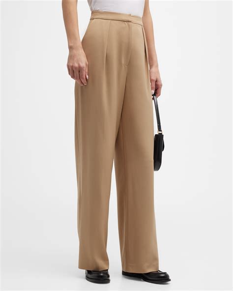 Misook Wide-Leg Knit Pull-On Pants | Neiman Marcus
