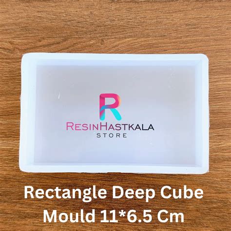 Rectangle Deep Cube Mould 11*6.5 Cm (22 MM Depth) – Resinhastkala Store