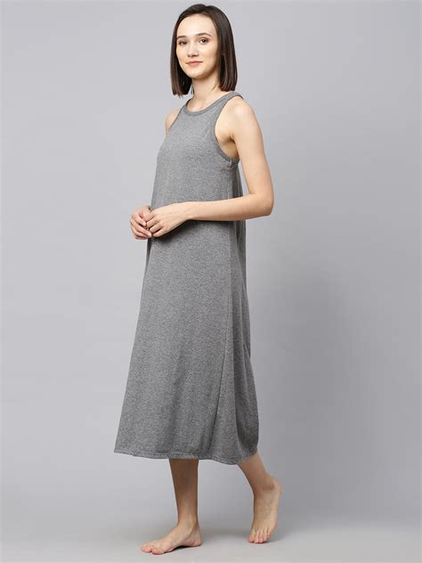 Buy Now Chemistry Knit A-Line Maxi Dress W/ Printed Cambric Kimono Wrap