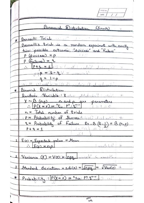 Rezultat imagine pentru Binomial Distribution Class 12