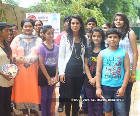 Nia Sharma and Apara Mehta at NGO Visamo Kids, in Ahmedabad - Photogallery