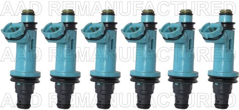 Buy AAP OEM Re-Manufactured Set of 6 Fuel Injectors Made for Lexus ...
