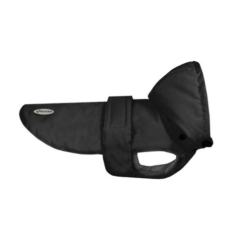 RECORD BLACK BRUMY WATERPROOF COAT