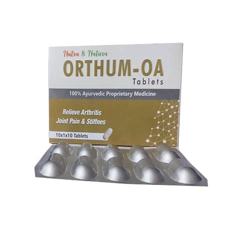 ORTHUM-OA (10*1*10)Tablets Nutra Natura