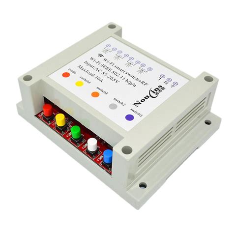 2.4 GHz ESP8285 433 Mhz 4 Channel RF Transmitter, Dual Mode Wireless ...