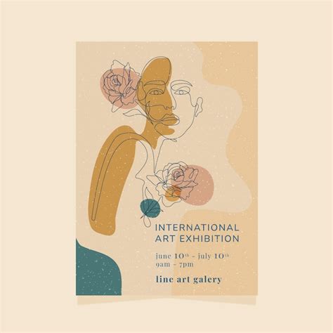Minimalist portrait poster Images - Free Download on Freepik
