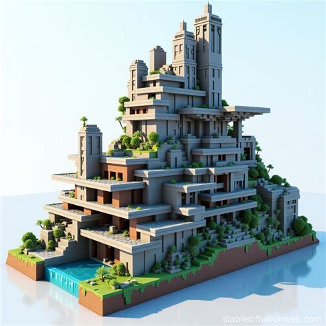 Image result for Minecraft Futuristic Outpost