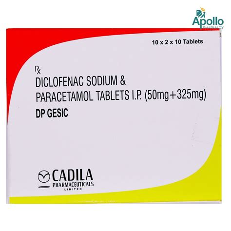 DP Gesic Tablet | Uses, Side Effects, Price | Apollo Pharmacy