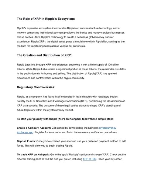 PPT - Ripple(XRP)_ A Detailed Overview PowerPoint Presentation, free download - ID:12774280