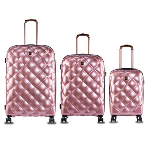 it luggage |St. Tropez |Polycarbonate Hard Sided Suitcase| Metallic ...