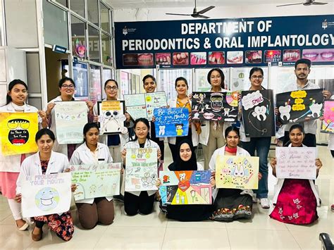 World Oral Health week celebrated by Faculty of Dental Science