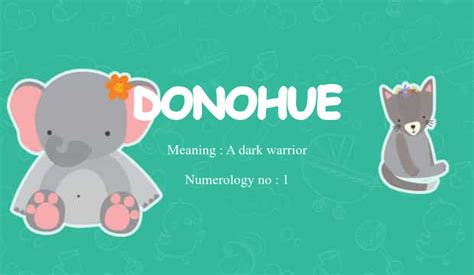 Donohue Name Meaning
