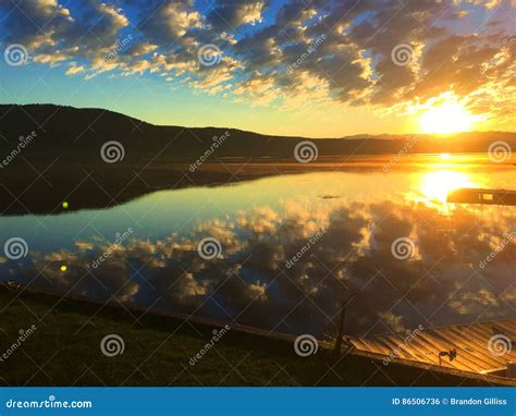 Hebgen Lake stock photo. Image of yellowstone, hebgen - 86506736