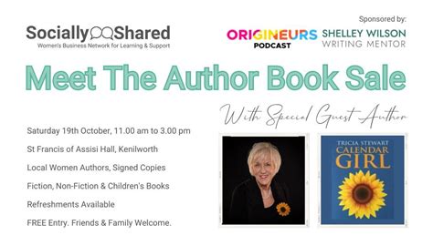 Socially Shared Meet The Author Book Sale With Tearoom, St Francis Of ...