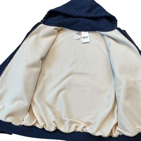 2003s Carhartt embroidery logo zip hoodie | What’z up
