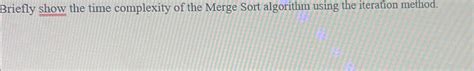 Image result for Time Complexity of Merge Sort Algorithm