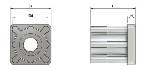 Image result for Threaded Insert Drawing