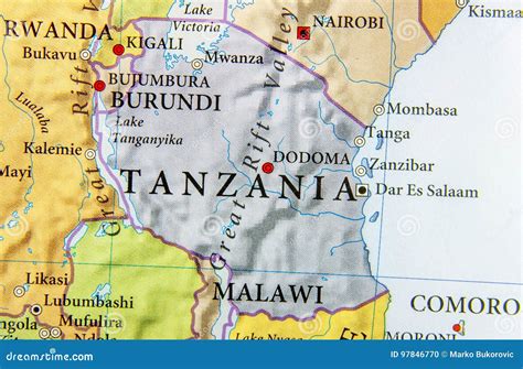 Map Tanzania Stock Photos - Download 615 Royalty Free Photos