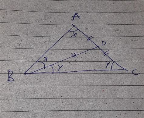 In a triangle ABC ,D is the midpoint of side AC such that BD = 1/2AC ...