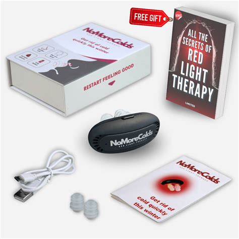 Cold & Congestion Relief with Red Light | NoMore® Colds