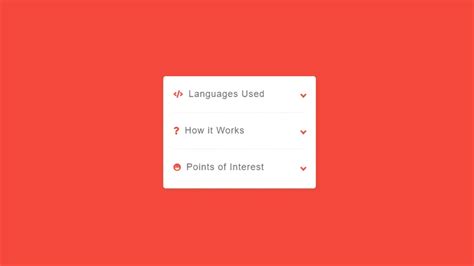 CSS Accordions - Accordion Menu With Html & Css Only example : CSS Mix