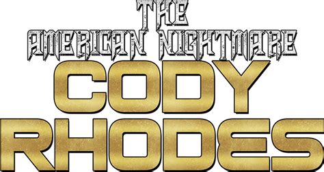 WWE ''American Nightmare'' Cody Rhodes Name Logo by EdgeRulz17 on ...