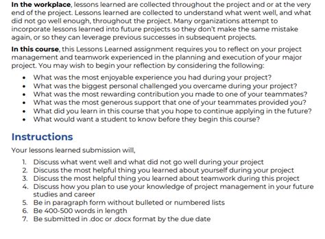 Image result for Lesson Learn for Business Projectreflective Models