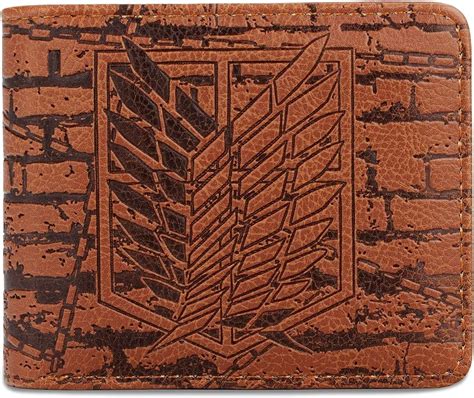 Buy Roffatide Anime Wings of Freedom Wallets for Men Short Bi-fold ...