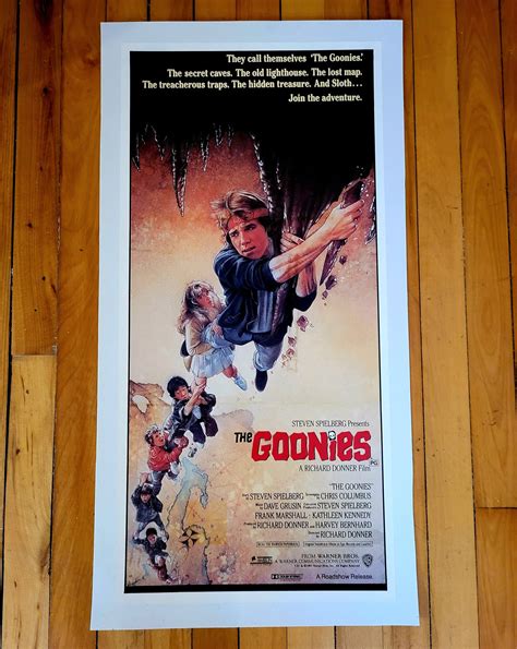 Original Goonies Movie Poster