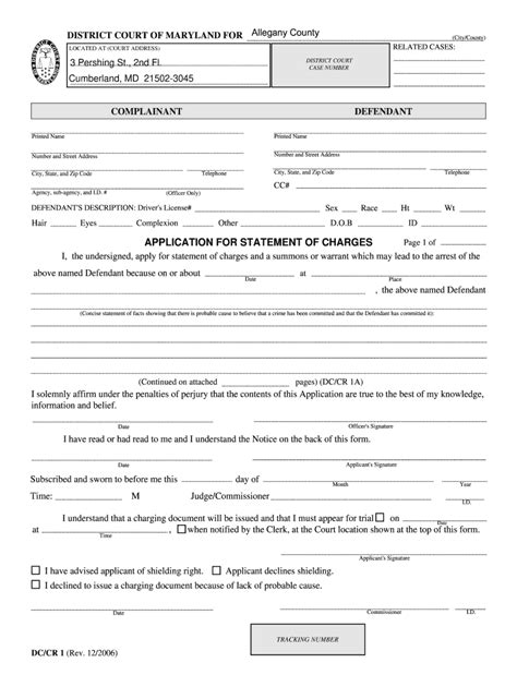 MD DCCR 1 Form - Fill Online, Printable, Fillable, Blank - pdfFiller
