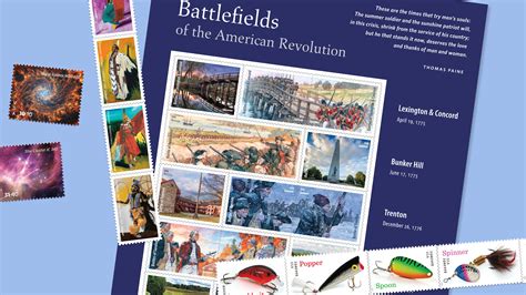 Battlefields of the American Revolution — Stamps Forever