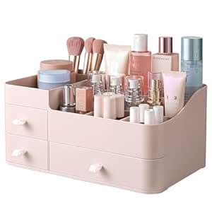 Buy HBlife Plastic Makeup Organizer for Vanity, Large Skincare ...