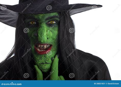 Green Witch With Warts