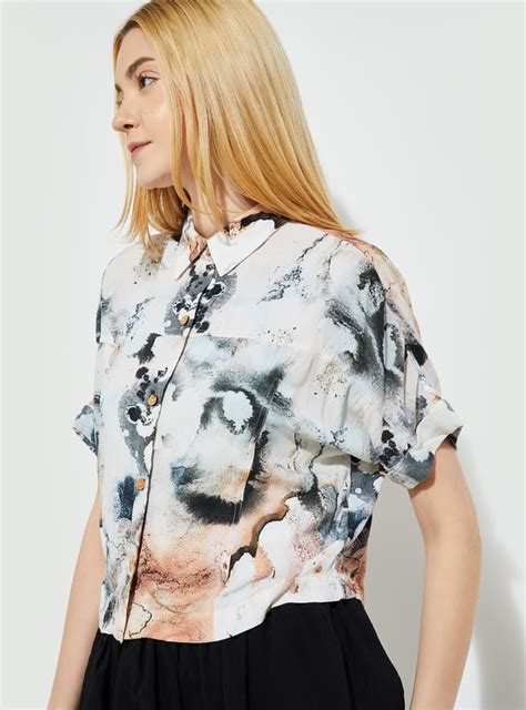 Buy ALAYA F x URB_N Women Printed Boxy Fit Shirt Online at just Rs. 599 ...