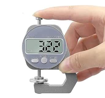 Ocean Electronic Measuring Tool, 0‑10mm Range Digital Thickness Gauge ...