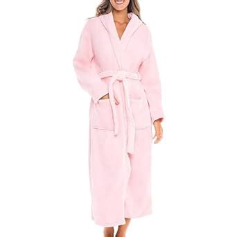 Buy MAXOSHINE Bathrobe for Women-Super Soft Plush Fleece Spa Shower ...