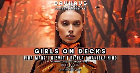 GIRLS ON DECKS + OPEN DECKS @ BAUHAUS HOUSTON, Bauhaus Houston, 21 ...