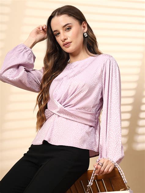 Rose Top with Front Fabric Knotting