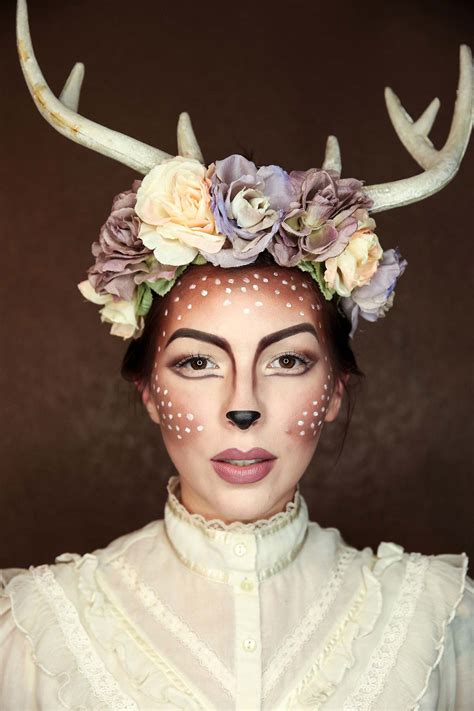 Deer Costume Face Paint