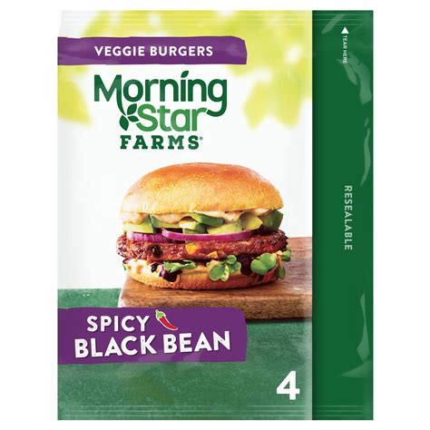 MorningStar Farms Veggie Burgers, Plant Based Protein, Frozen Meal ...